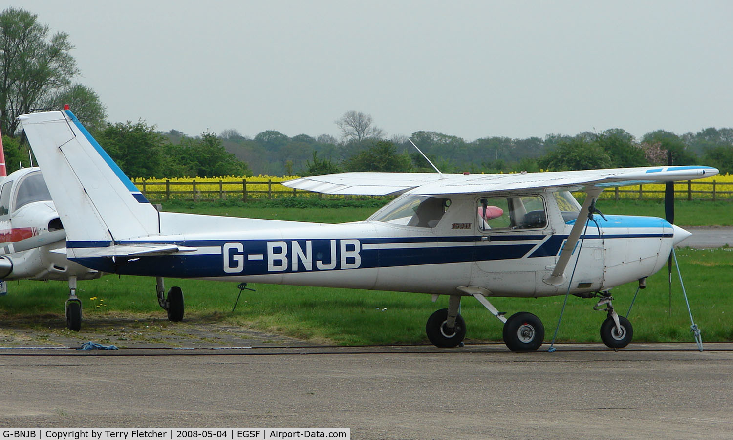 G-BNJB, 1981 Cessna 152 C/N 152-84865, Cessna 152 at Peterborough Connington