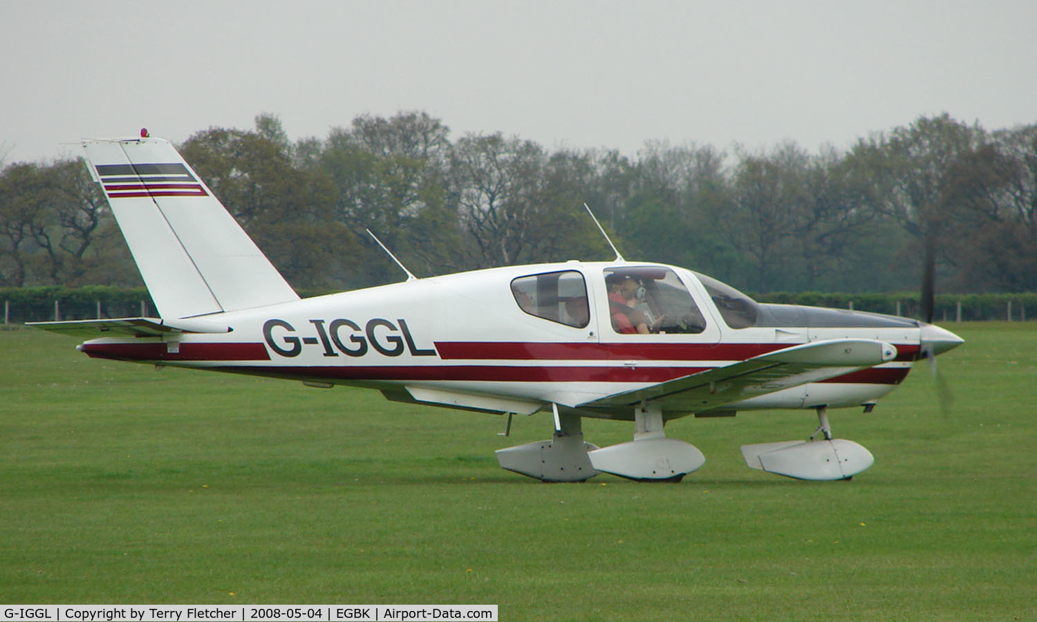 G-IGGL, 1980 Socata TB-10 Tobago C/N 146, Visitor to the Sywell GA scene on Tiger Moth Fly-in Day in May 2008