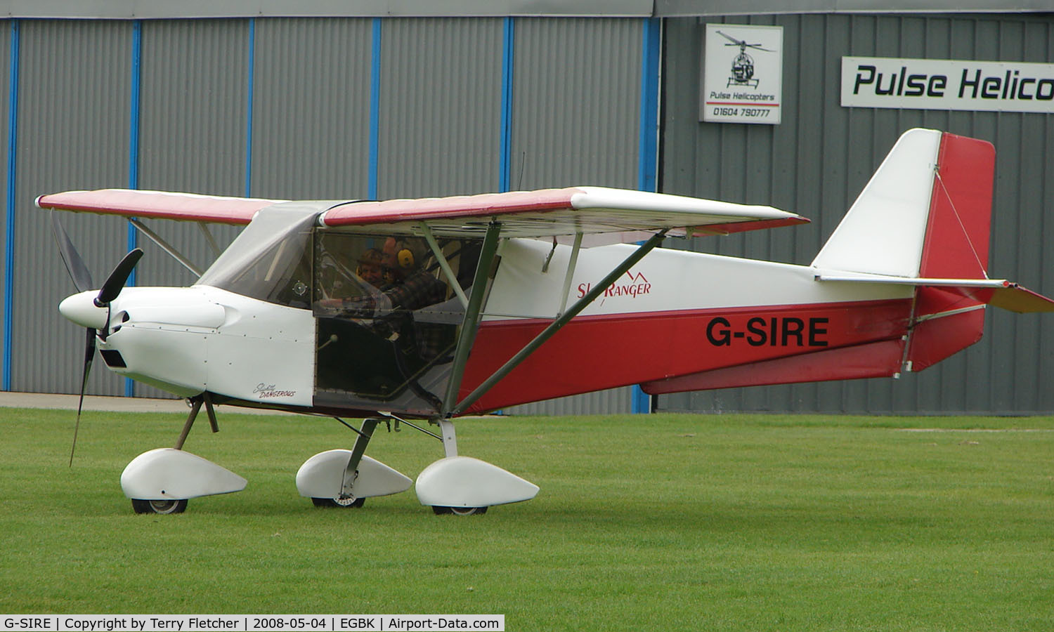 G-SIRE, 2007 Skyranger Swift 912S(1) C/N BMAA/HB/531, part of the Sywell GA scene on Tiger Moth Fly-in Day in May 2008