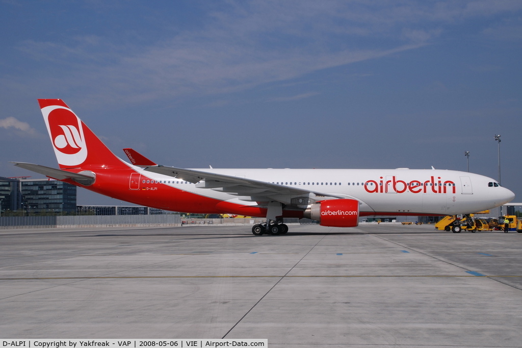 D-ALPI, 2007 Airbus A330-223 C/N 828, Air Berlin Airbus 330-200