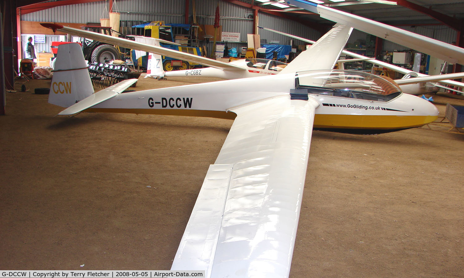 G-DCCW, 1967 Schleicher ASK-13 C/N 13051, A recent addition to the British Register at Needwood Forest Gliding Centre
