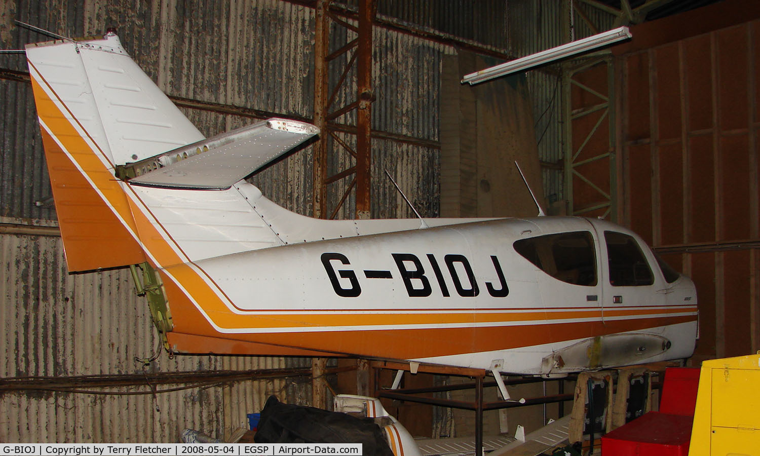 G-BIOJ, 1977 Rockwell Commander 112TCA C/N 13192, Not quite sure of the status of this aircraft