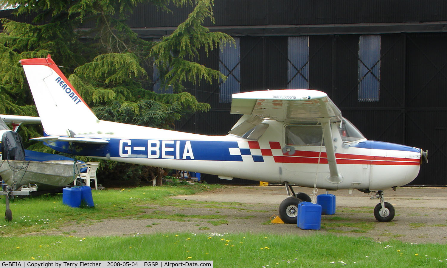 G-BEIA, 1976 Reims FRA150M Aerobat C/N 0317, Cessna FRA150M at Peterborough Sibson