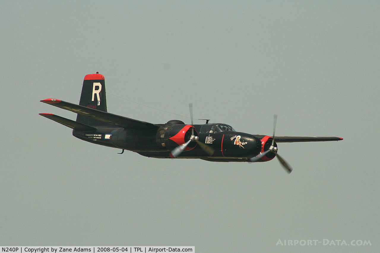N240P, 1943 Douglas A-26B Invader C/N 7140, At Central Texas Airshow