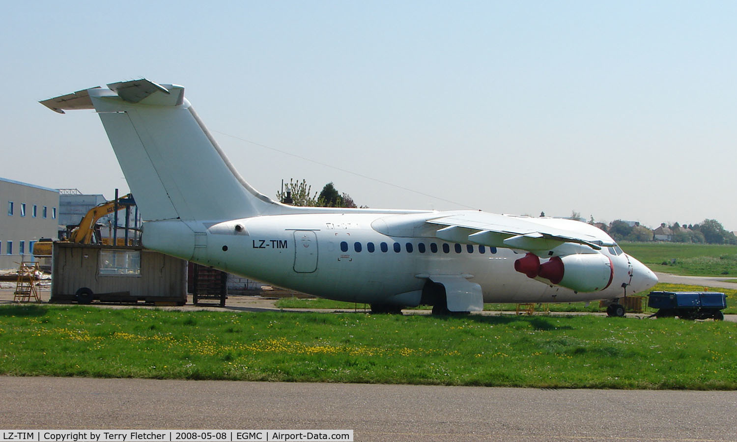 LZ-TIM, 1994 British Aerospace Avro 146-RJ70 C/N E1258, BAe146 at Southend