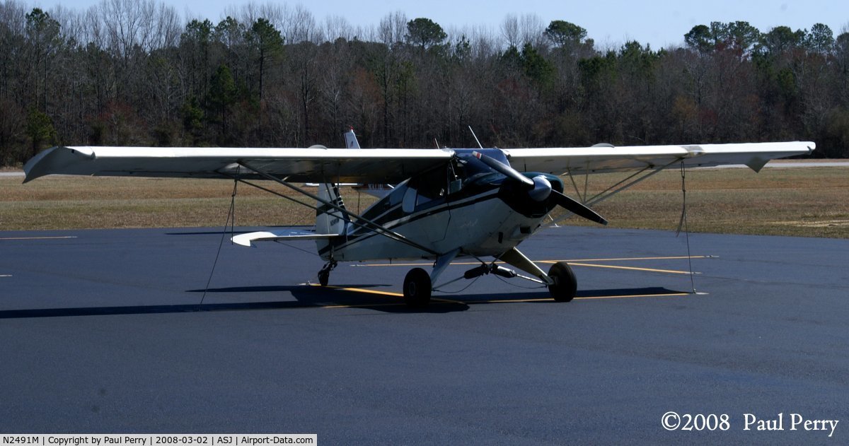 N2491M, 1947 Piper PA-12 Super Cruiser C/N 12-1698, Land-lubber for now