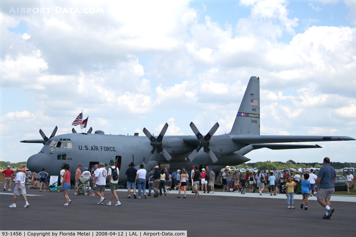 93-1456, 1993 Lockheed C-130H Hercules C/N 382-5361, C-130H