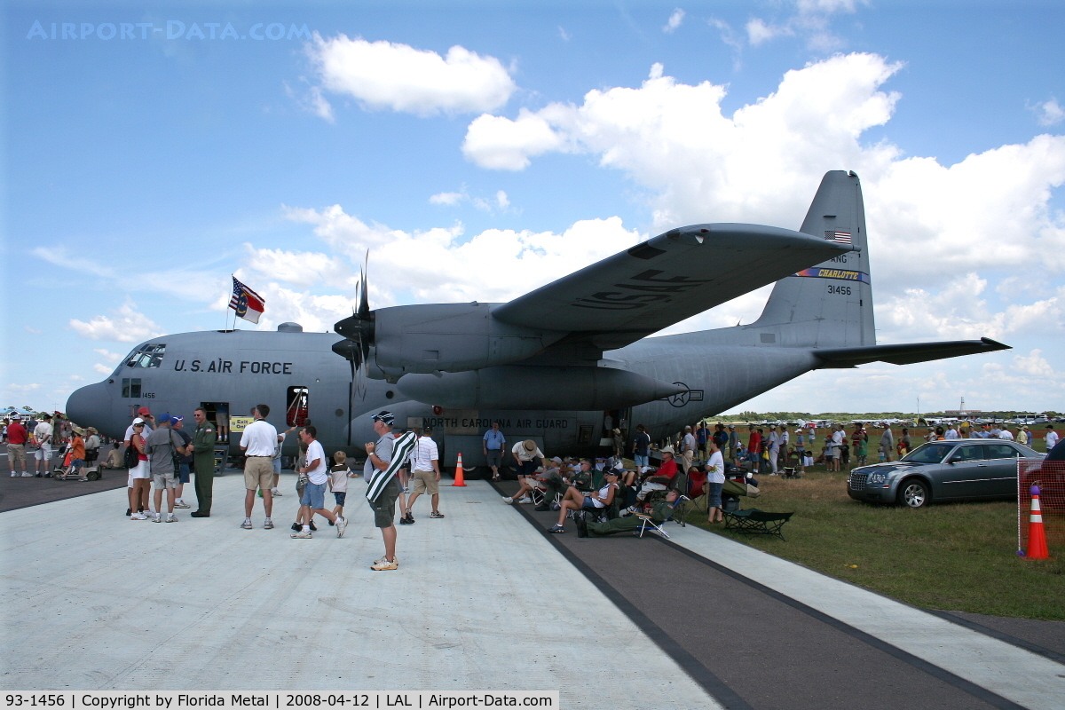93-1456, 1993 Lockheed C-130H Hercules C/N 382-5361, C-130H