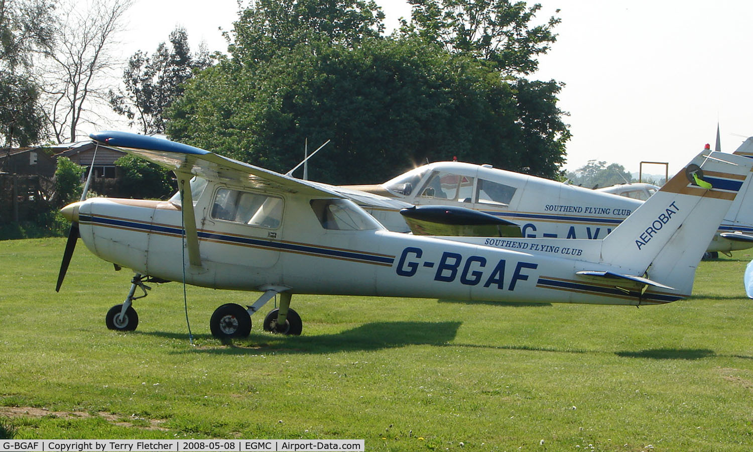 G-BGAF, 1978 Reims FA152 Aerobat C/N 0349, Part of the GA Scene at Southend