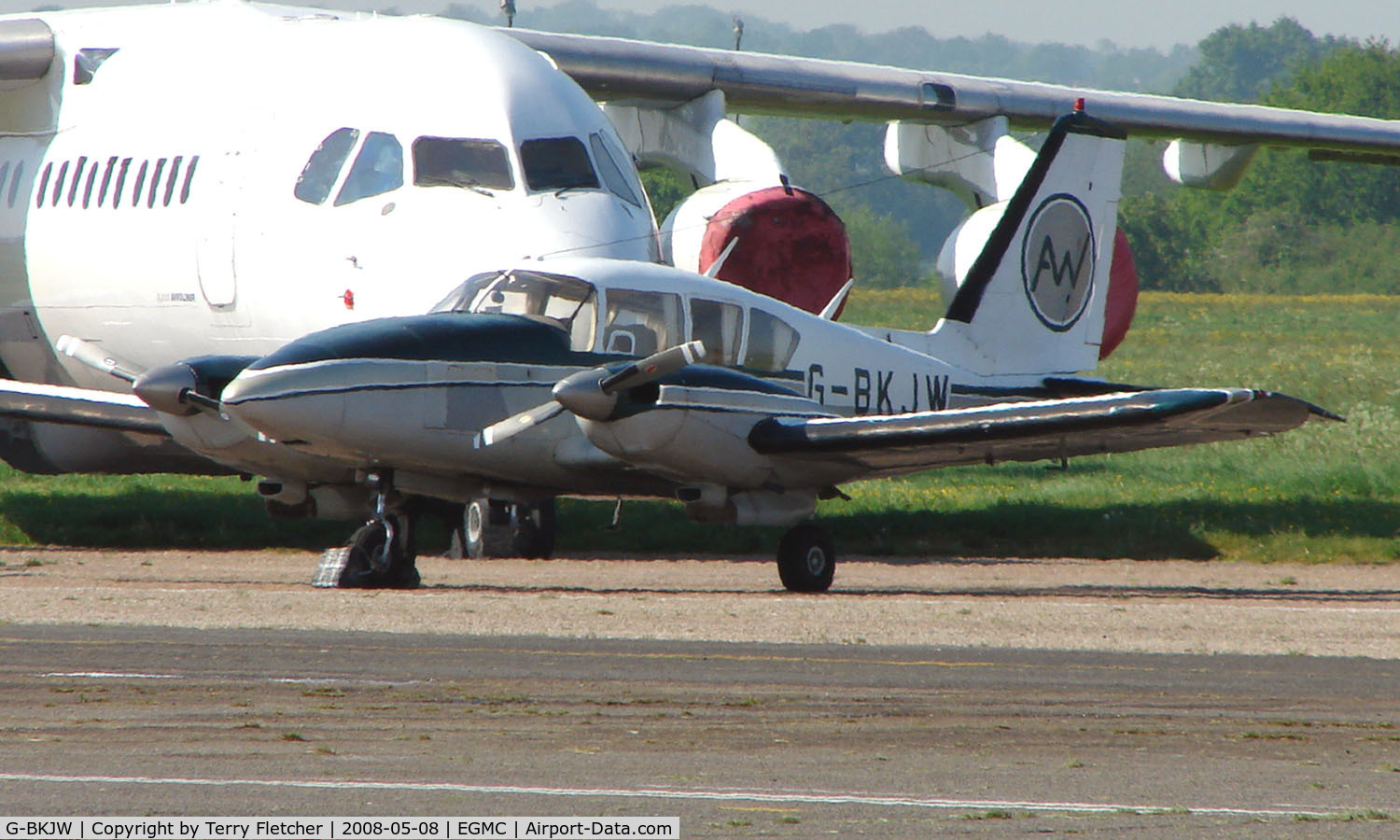 G-BKJW, 1971 Piper PA-23-250 Aztec C/N 27-4716, Part of the GA Scene at Southend