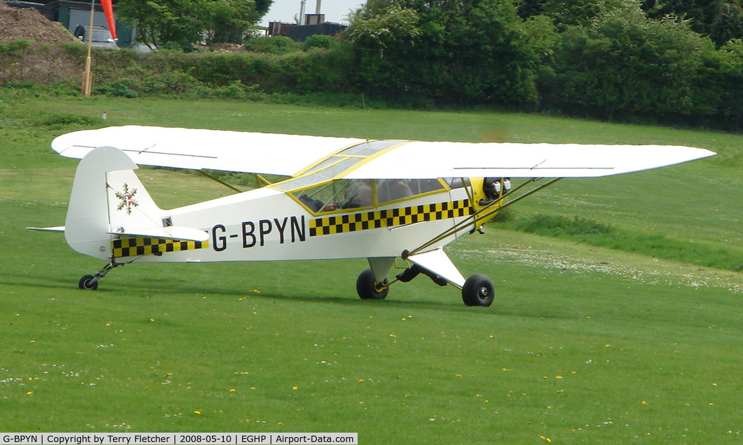 G-BPYN, 1943 Piper L-4H Grasshopper (J3C-65D) C/N 11422, A very pleasant general Aviation day at Popham in rural UK