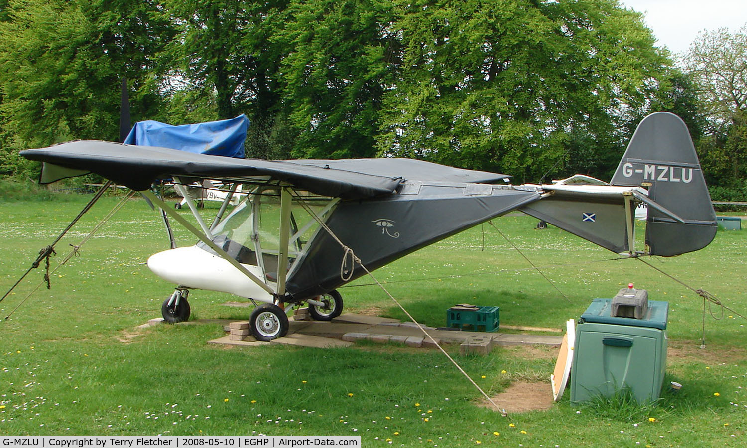 G-MZLU, 1998 Cyclone AX2000 C/N 7439, A very pleasant general Aviation day at Popham in rural UK