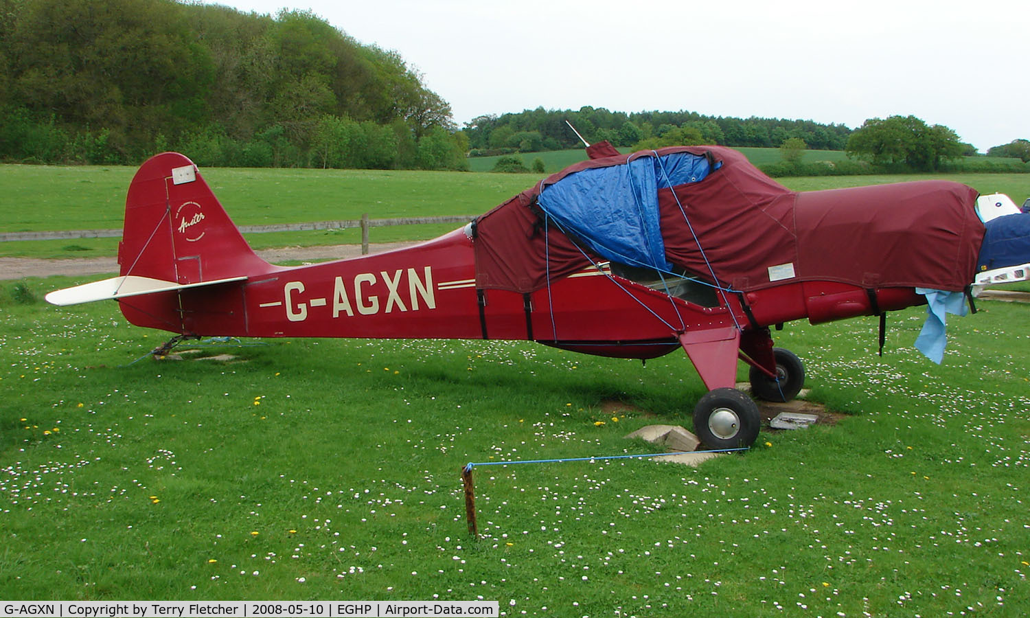 G-AGXN, 1946 Auster J-1N Alpha C/N 1963, A very pleasant general Aviation day at Popham in rural UK