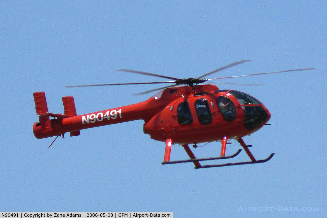 N90491, MD Helicopters 600N C/N RN073, At Grand Prairie Municipal