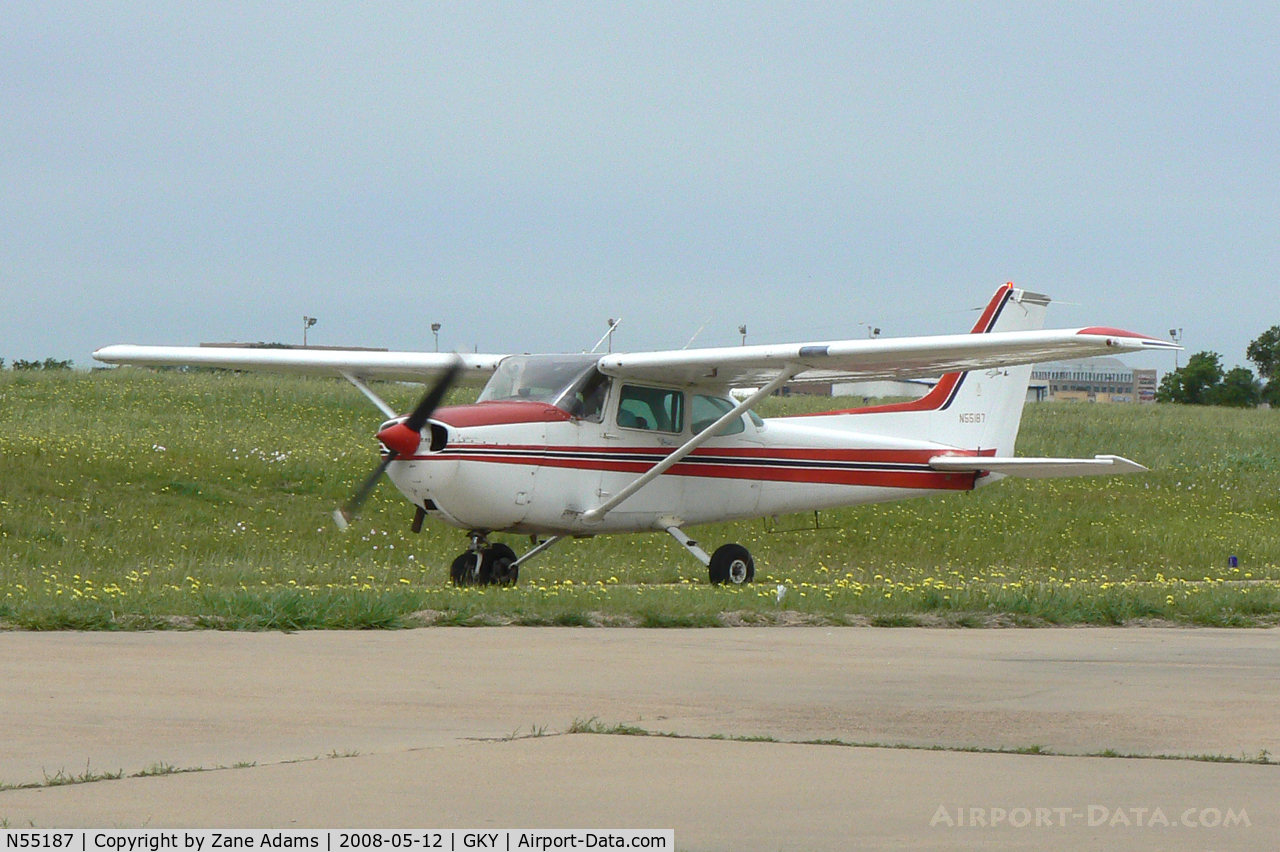 N55187, 1981 Cessna 172P C/N 17275131, At Arlington Municipal
