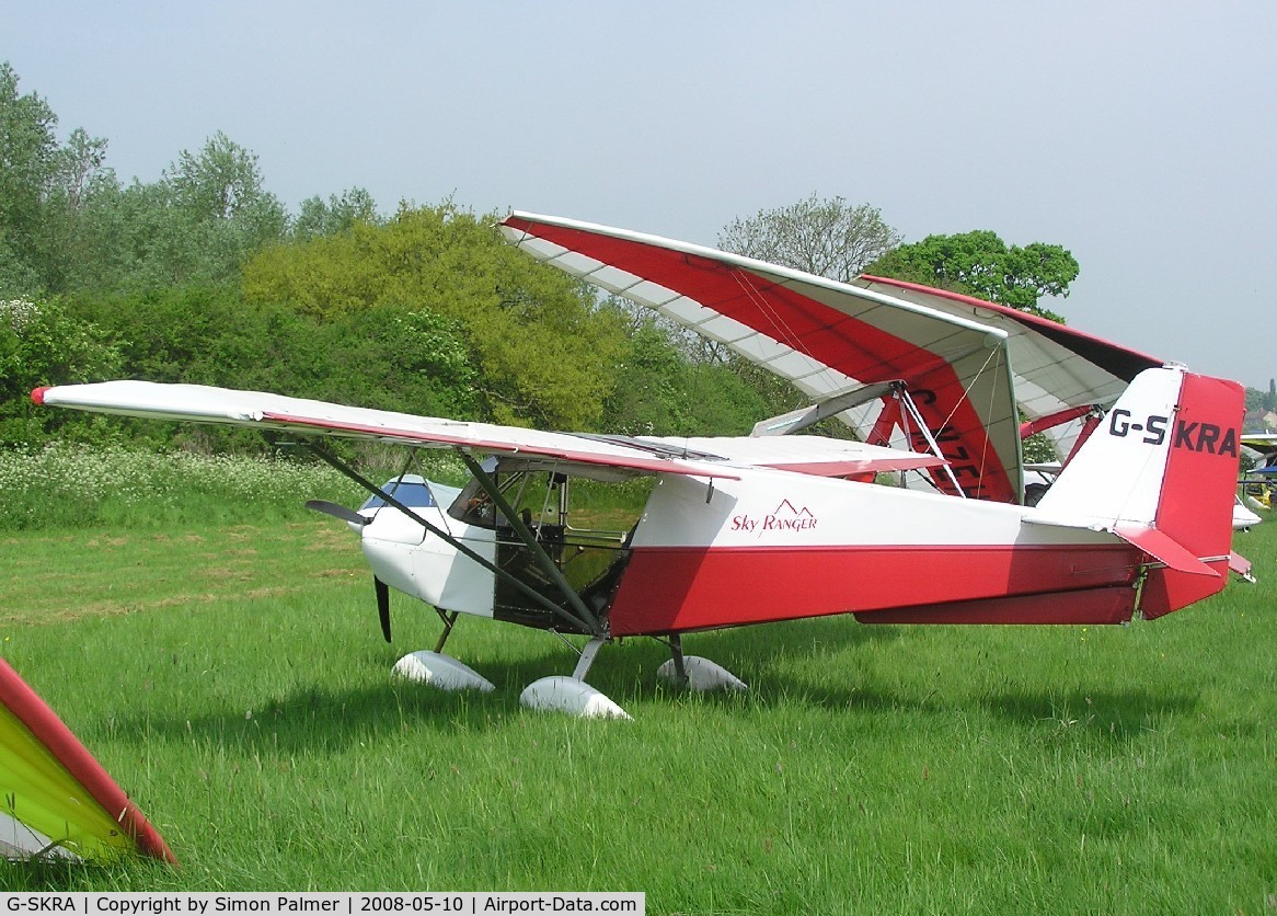 G-SKRA, 2005 Best Off Skyranger 912(2) C/N BMAA/HB/458, SkyRanger microlight at Weston Underwood