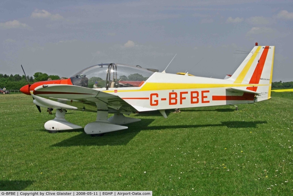 G-BFBE, 1974 Robin HR-200-100 Club C/N 12, EX: PH-SRK