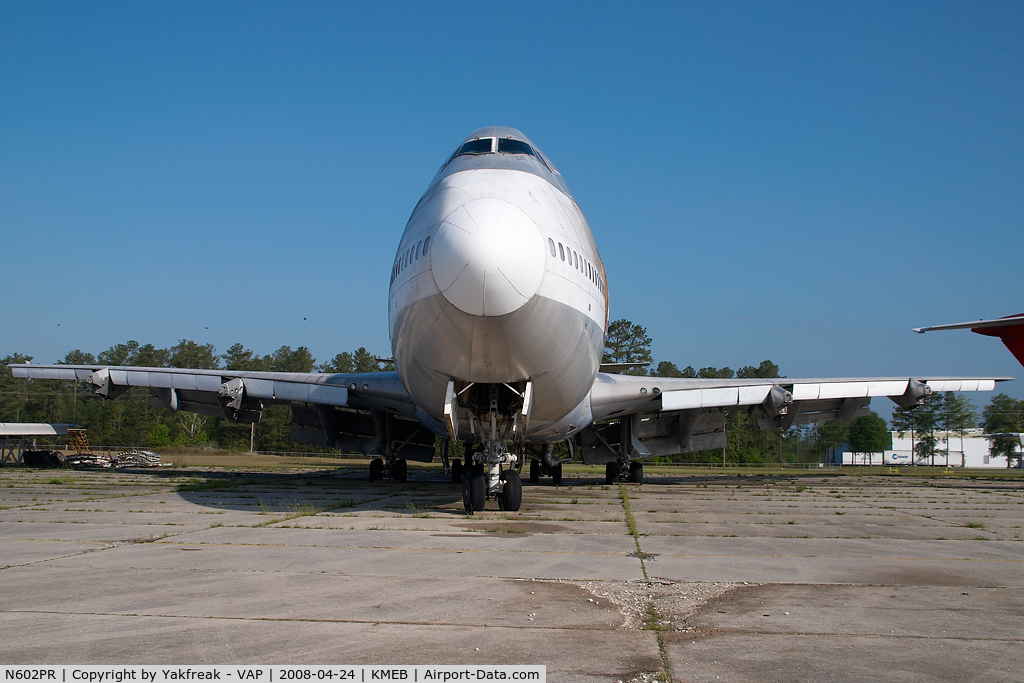 N602PR, 1970 Boeing 747-151 C/N 19779, ex Northwest Boeing 747