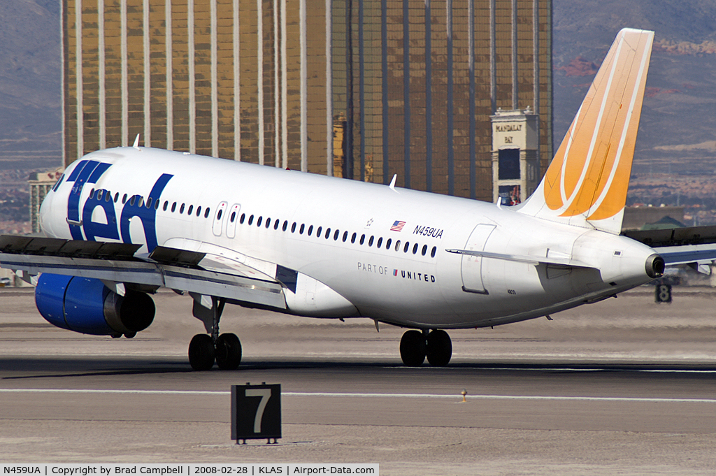 N459UA, 2000 Airbus A320-232 C/N 1192, Ted Airlines / 2000 Airbus Industrie A320-232