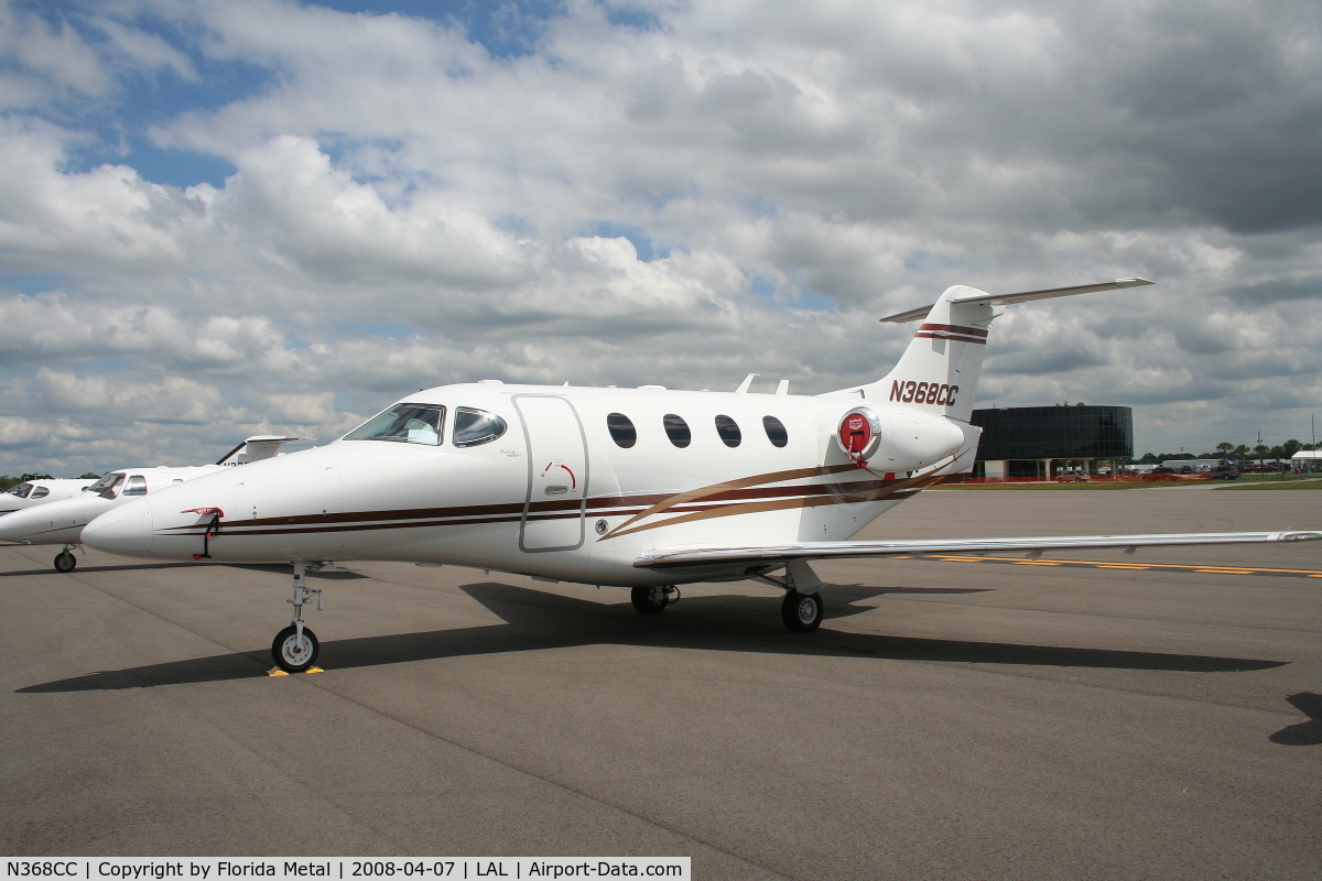 N368CC, 2007 Raytheon Aircraft Company 390 C/N RB-184, Premier 390