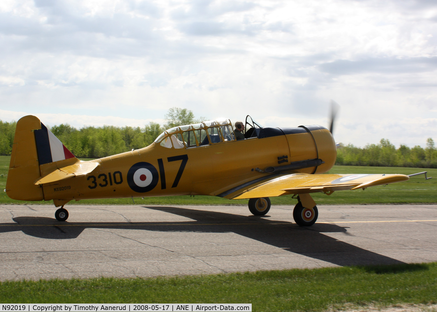 N92019, 1941 Canadian Car & Foundry T-6 Harvard Mk.II C/N 07-184, Blaine Aviation Weekend 2008