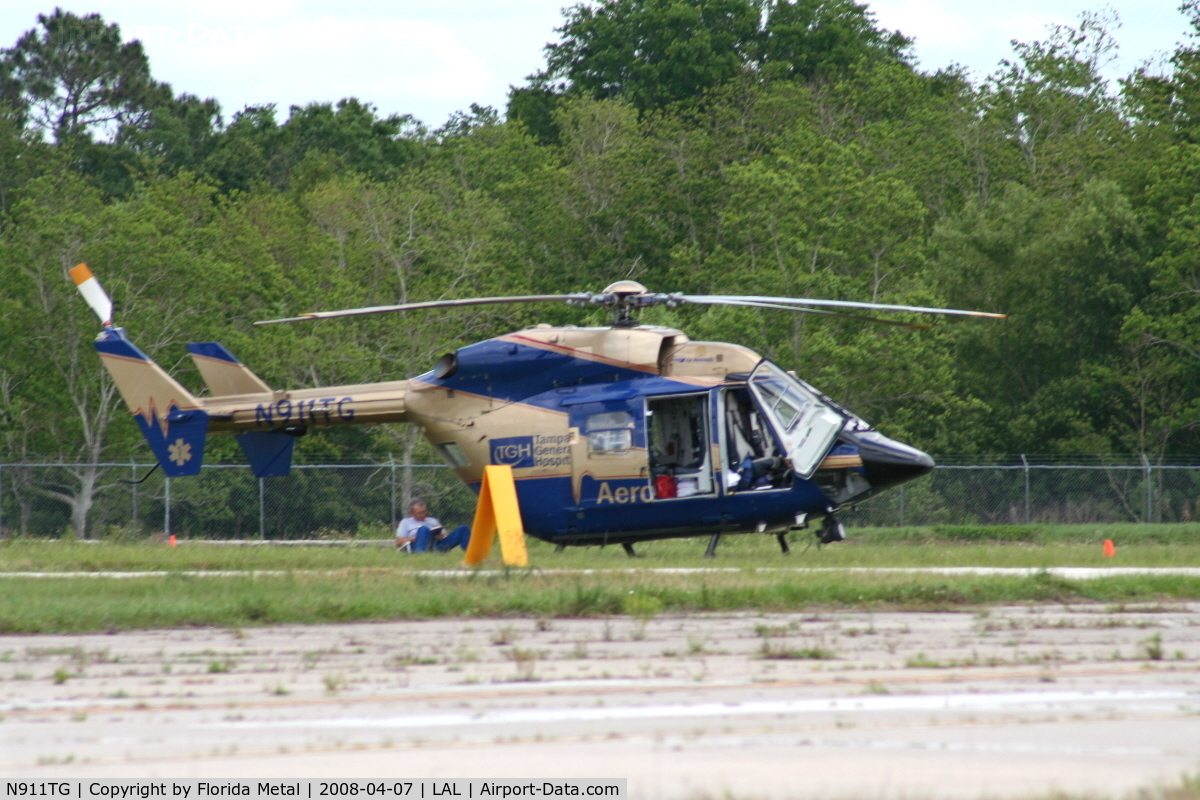 N911TG, 1993 Eurocopter-Kawasaki BK-117C-1 C/N 7506, Tampa General Hospital MBB 117