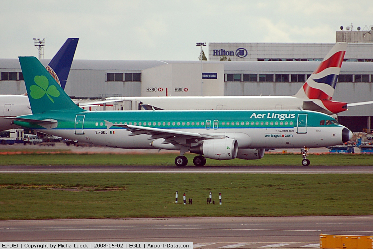 EI-DEJ, 2005 Airbus A320-214 C/N 2364, Take-off run