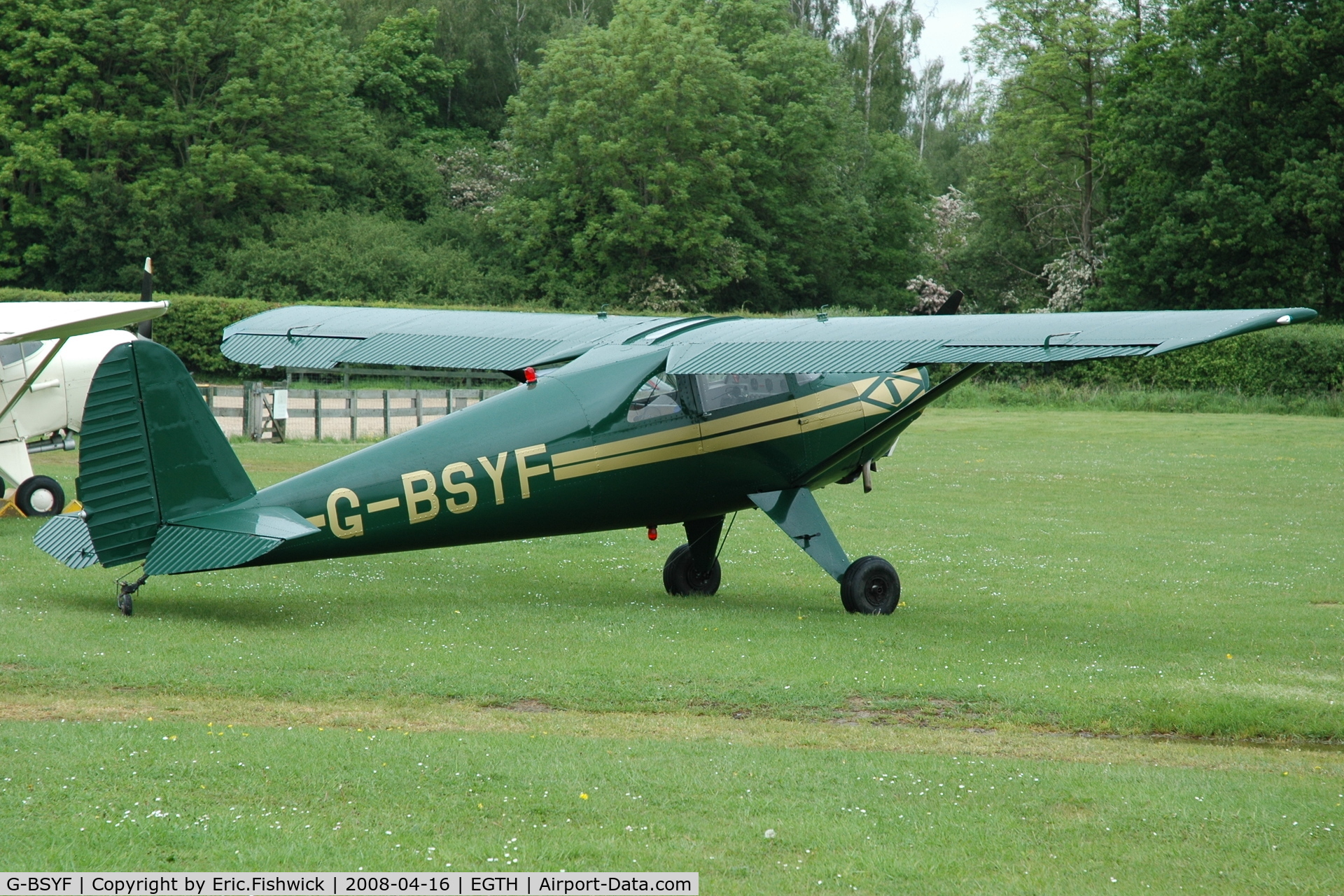 G-BSYF, 1946 Luscombe 8E Silvaire C/N 3455, 2. G-BSYF at Shuttleworth (Old Warden) Aerodrome.