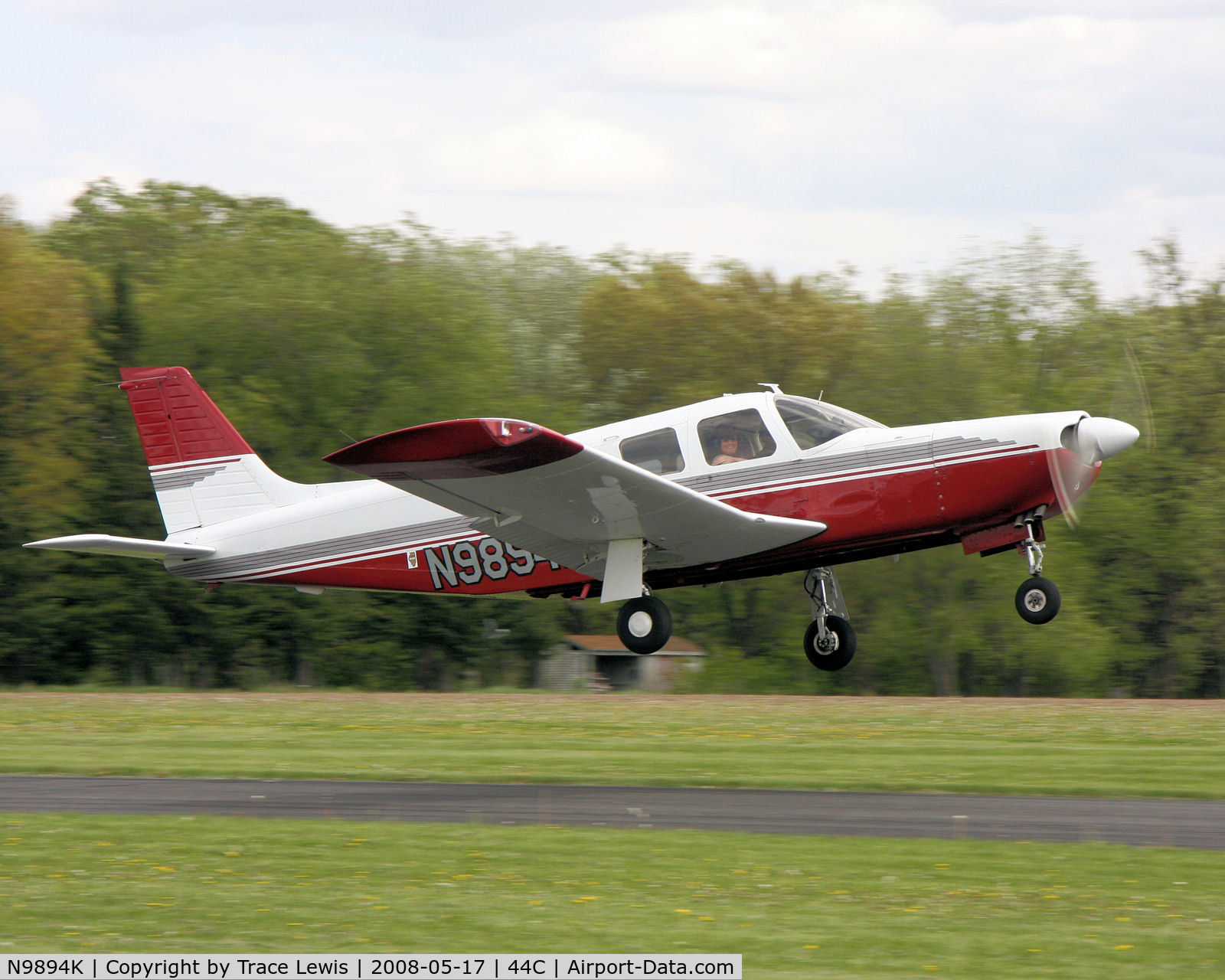 N9894K, Piper PA-32R-300 Cherokee Lance C/N 32R-7880041, off of 25