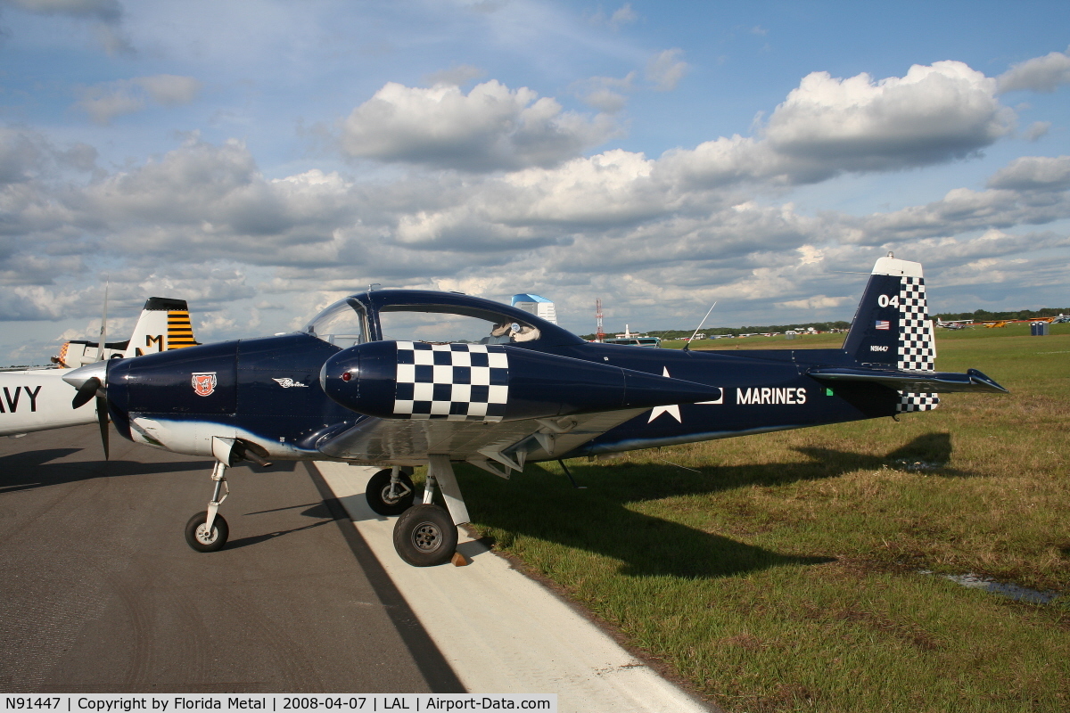 N91447, 1946 North American Navion C/N NAV-4-268, Navion L-17