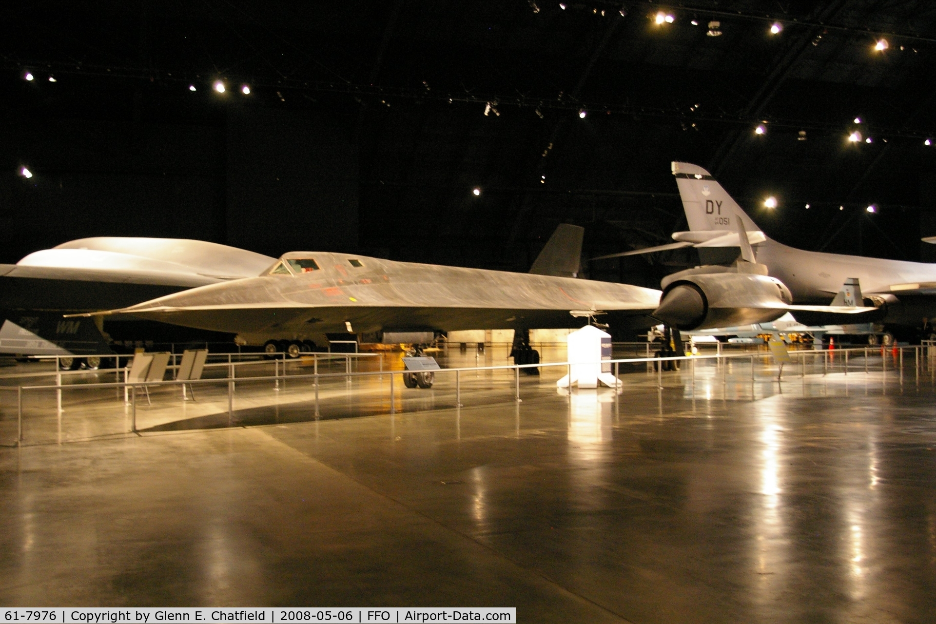 61-7976, 1961 Lockheed SR-71A Blackbird C/N 2027, At the National Museum of the U.S. Air Force