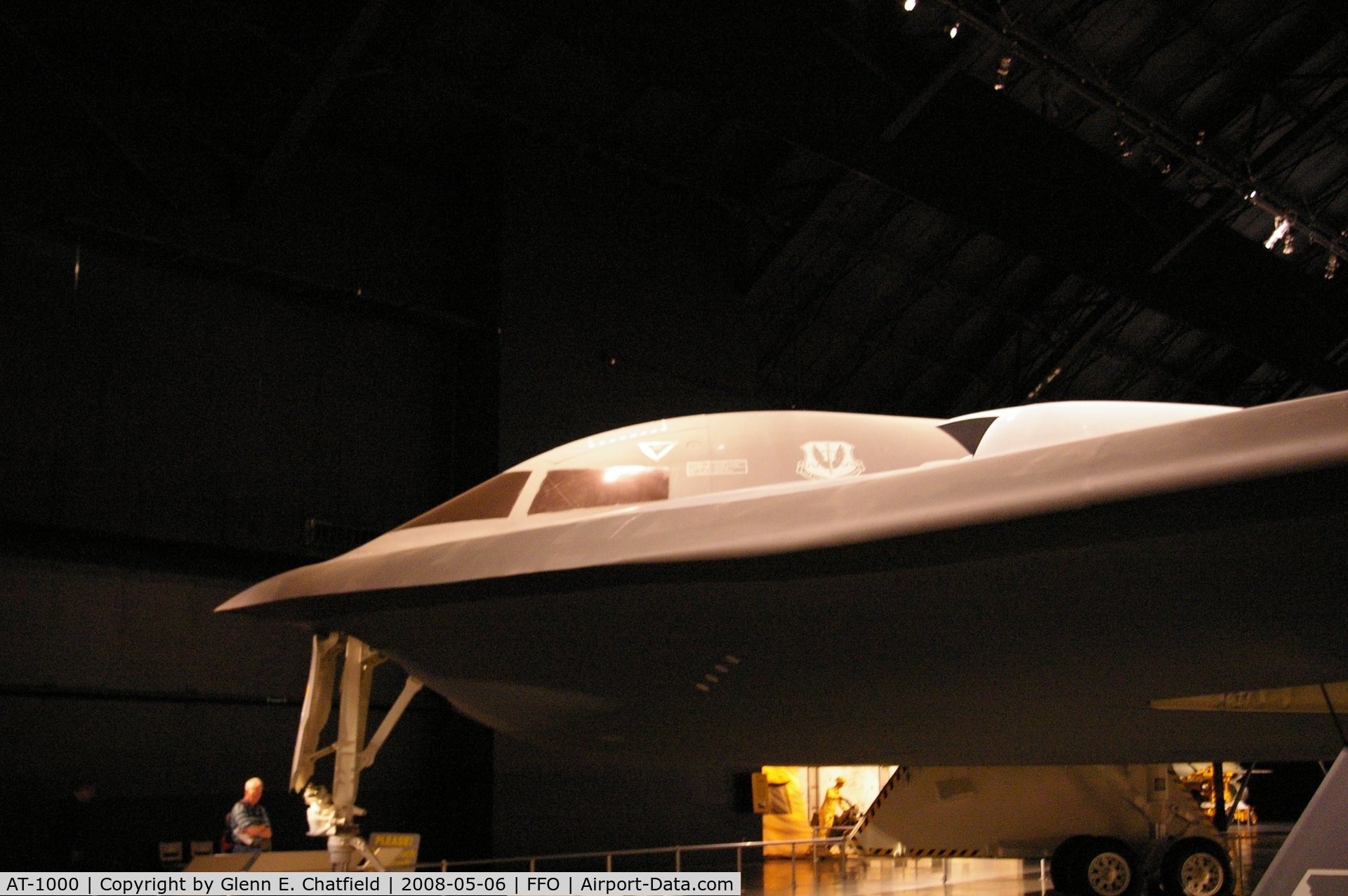 AT-1000, 1982 Northrop Grumman B-2A Spirit C/N Not found AT-1000, Non-flying test model at the National Museum of the U.S. Air Force