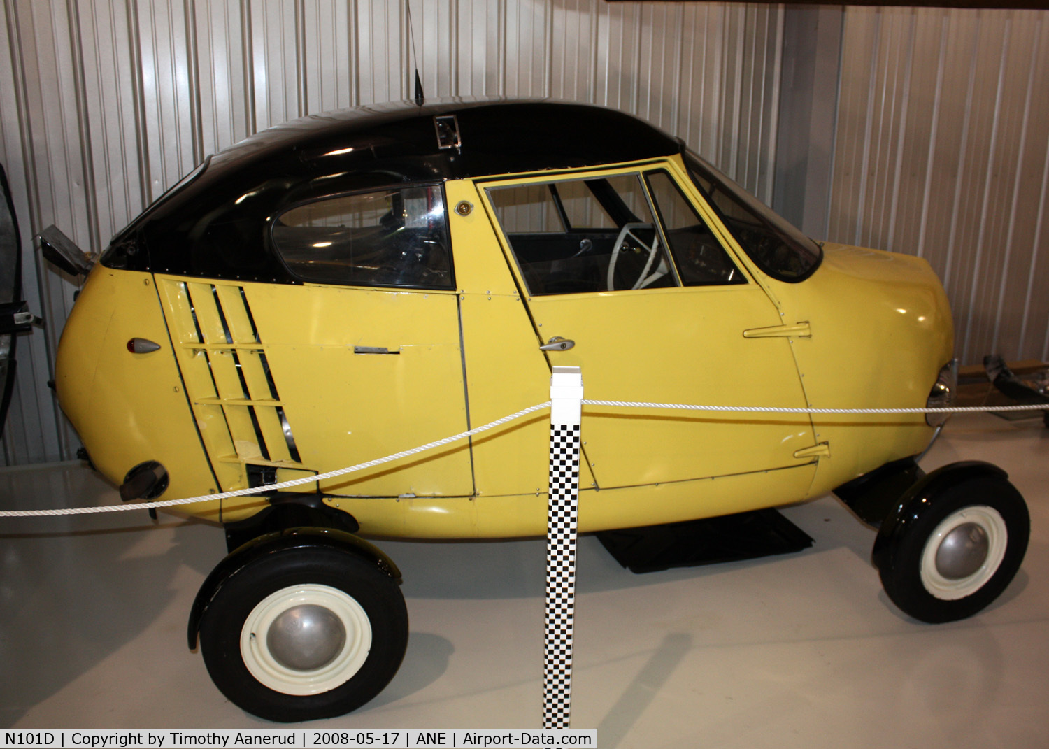 N101D, 1954 Taylor Aerocar I C/N 3, Golden Wings Museum
