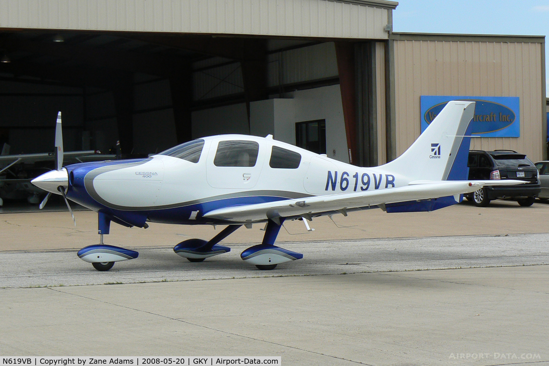N619VB, 2008 Cessna LC41-550FG C/N 411037, Brand new Cessna 400 - At Arlington Municipal