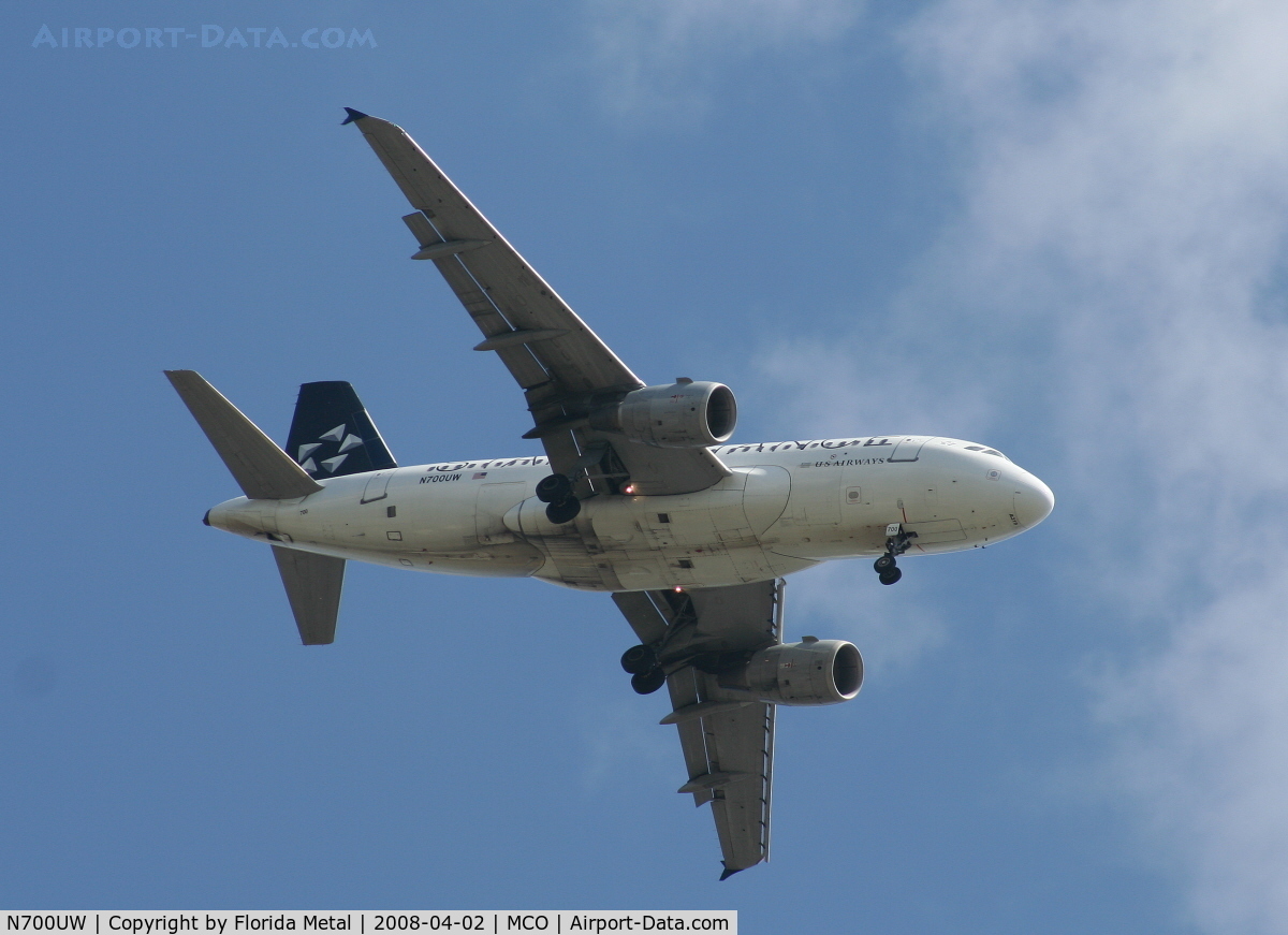 N700UW, 1998 Airbus A319-112 C/N 0885, Star Alliance