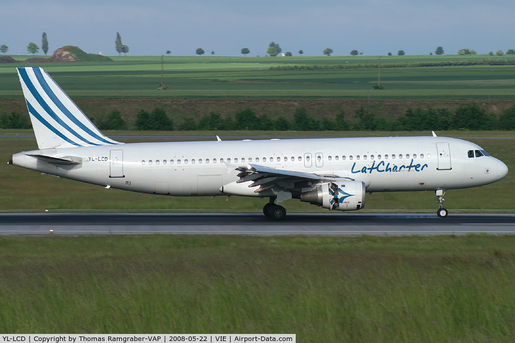YL-LCD, 1992 Airbus A320-211 C/N 359, Latcharter Airbus A320