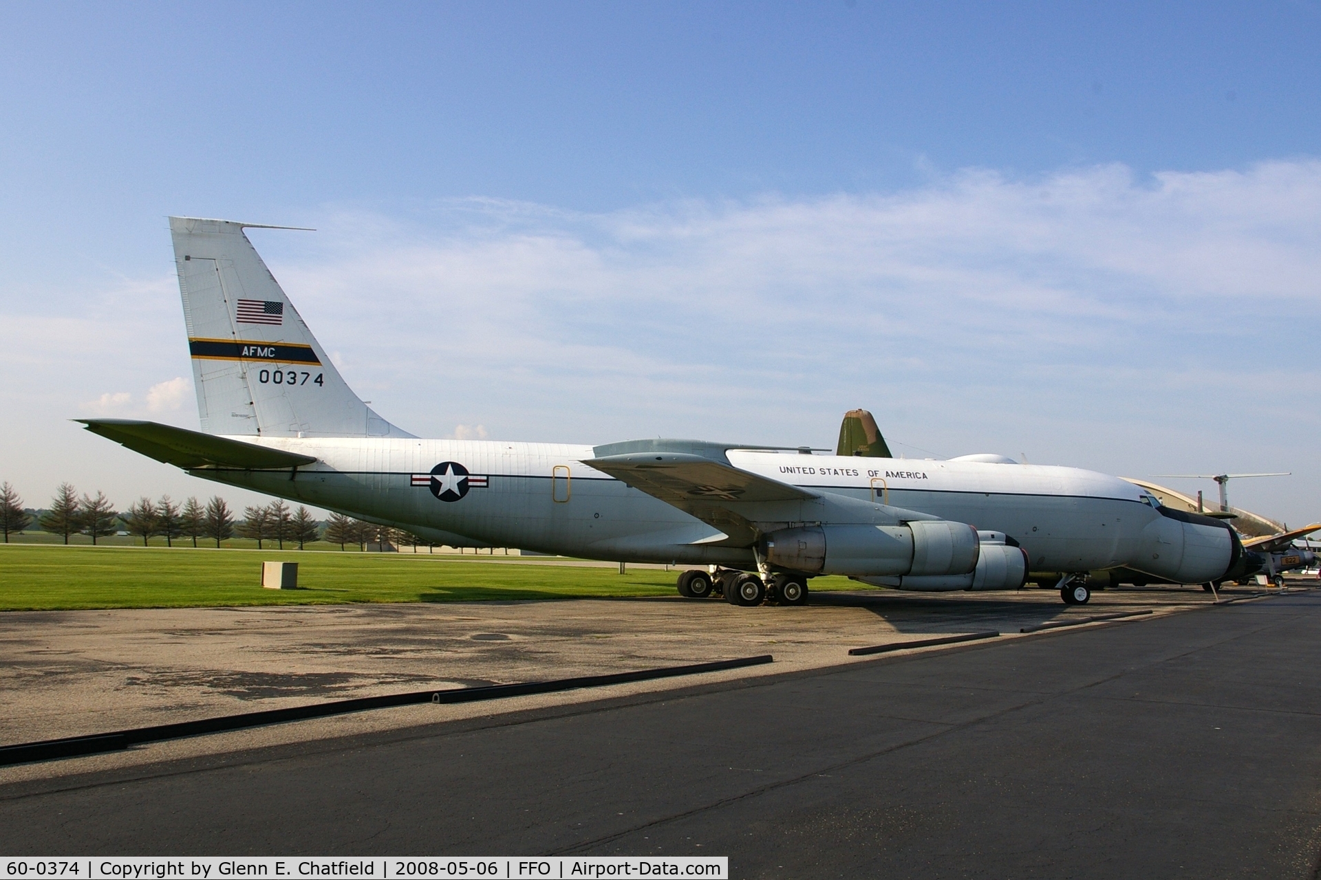 60-0374, 1960 Boeing EC-135N-BN Stratolifter C/N 18149, Parked outside of the National Museum of the U.S. Air Force