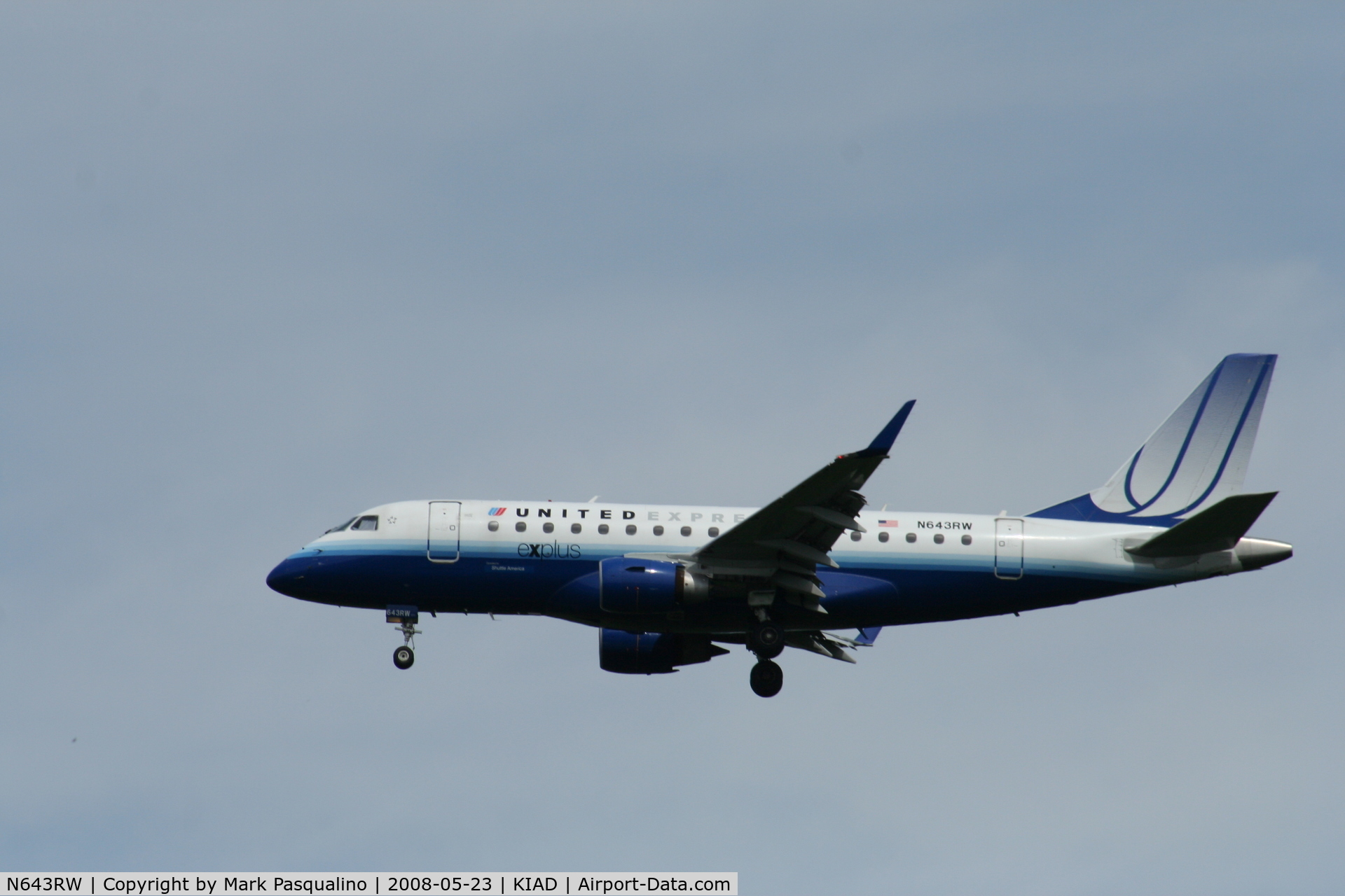 N643RW, 2005 Embraer 170SE (ERJ-170-100SE) C/N 17000060, ERJ 170-100 SE