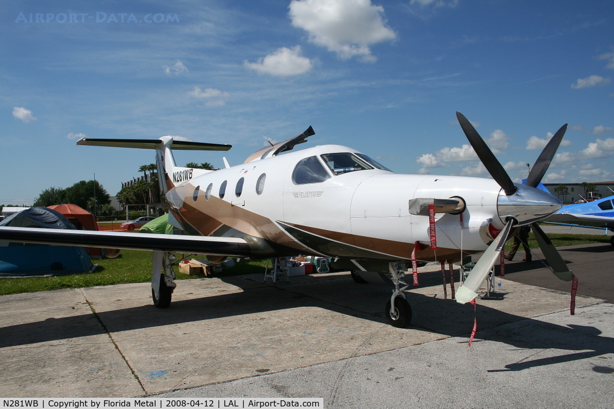N281WB, 2003 Pilatus PC-12/45 C/N 483, PC-12