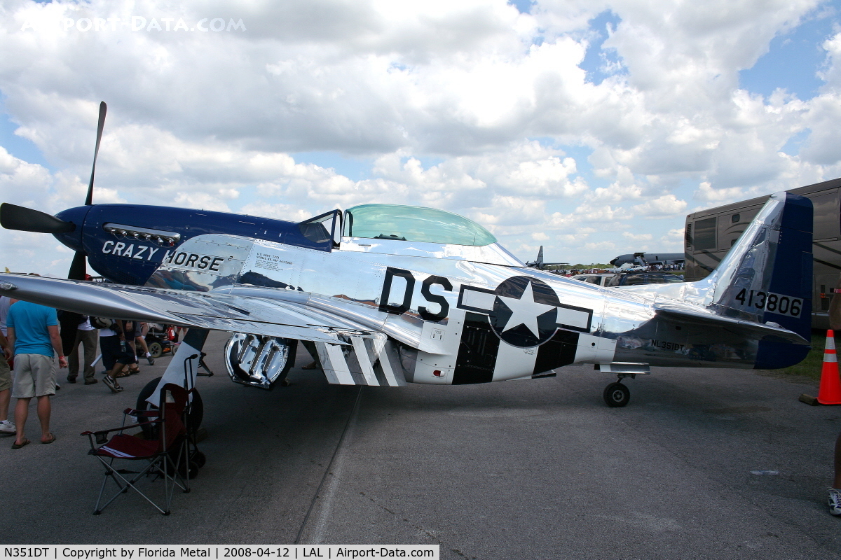 N351DT, 1944 North American P-51D Mustang C/N 122-41042, Crazy Horse