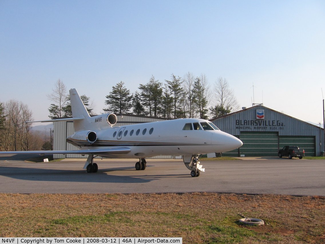 N4VF, 1985 Dassault Falcon 50 C/N 160, Falcon 50 at the friendliest airport in the Southeast