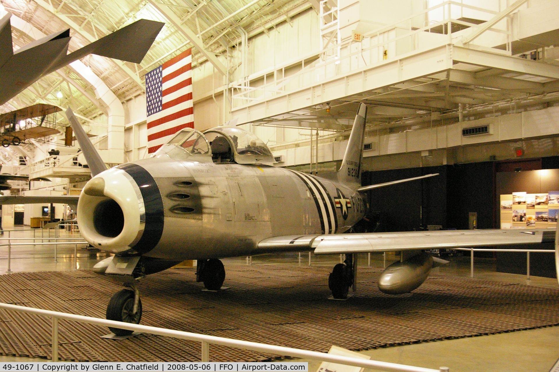 49-1067, 1949 North American F-86A-5-NA Sabre C/N 161-61, Displayed at the National Museum of the U.S. Air Force