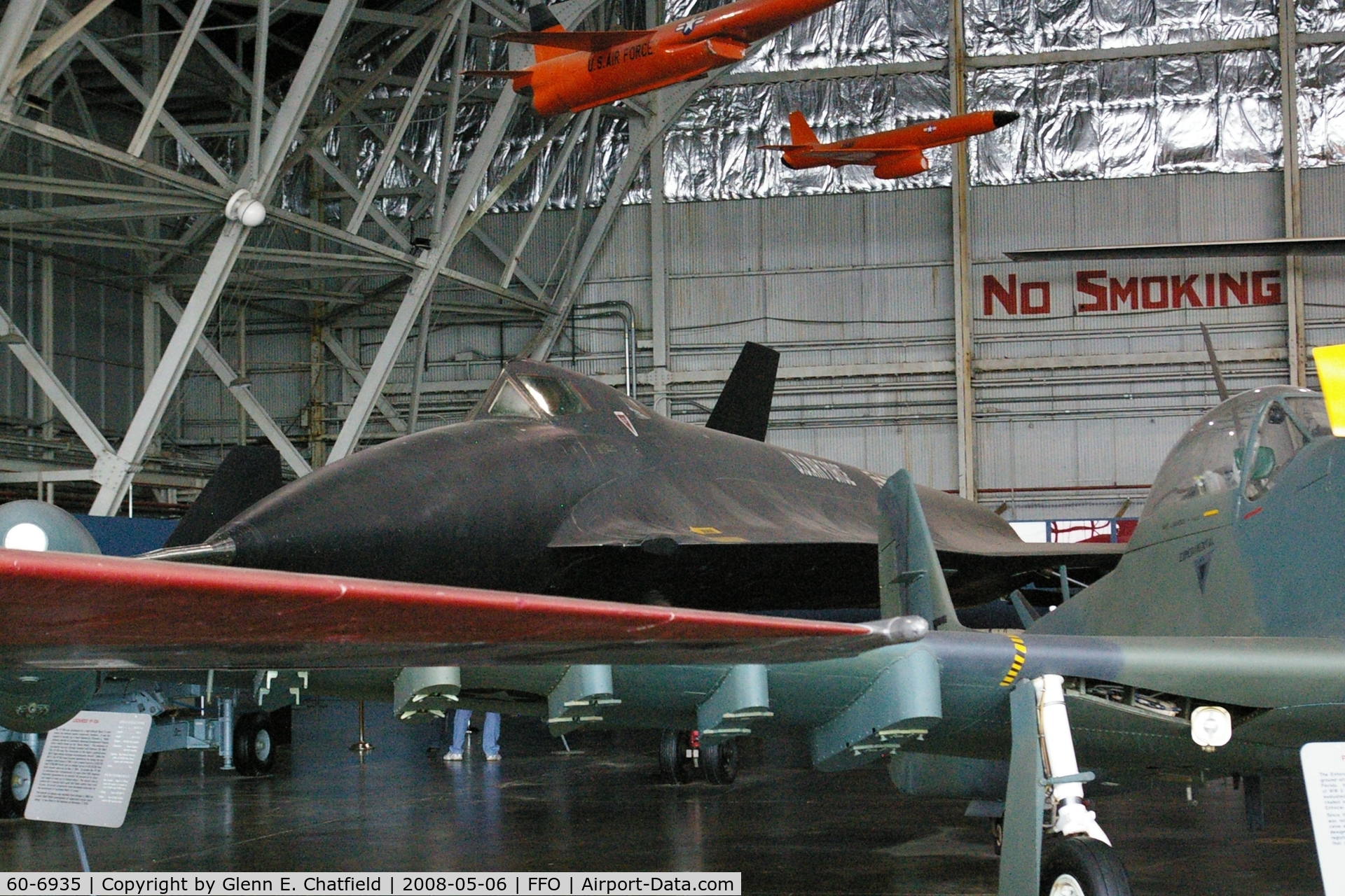 60-6935, 1963 Lockheed YF-12A C/N 1002, Displayed at the National Museum of the U.S. Air Force