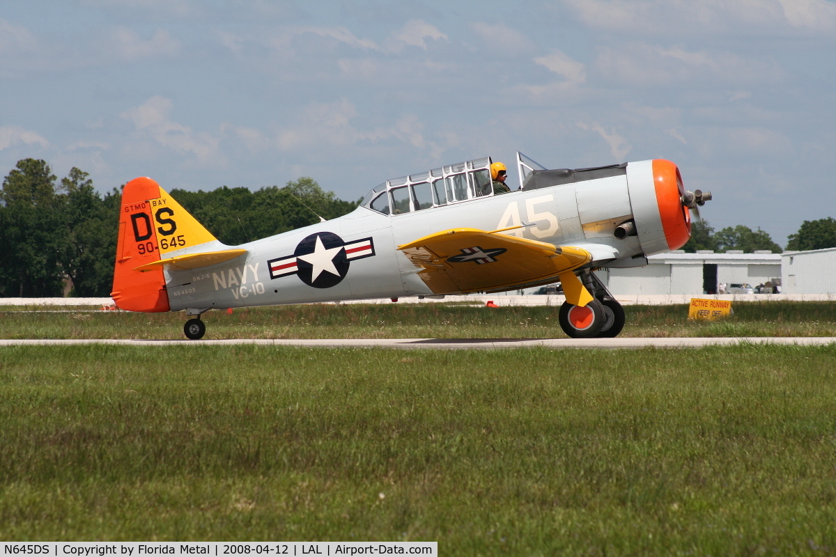 N645DS, 1944 North American SNJ-5 Texan Texan C/N 88-17678, SNJ-5