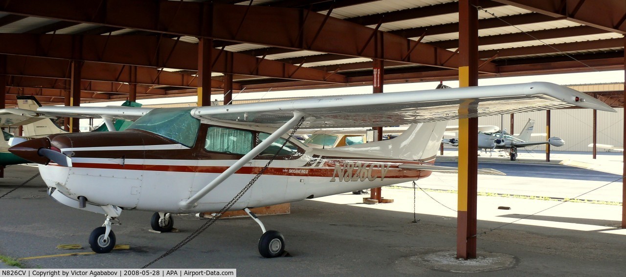 N826CV, 1979 Cessna TR182 Turbo Skylane RG C/N R18201128, At Centennial