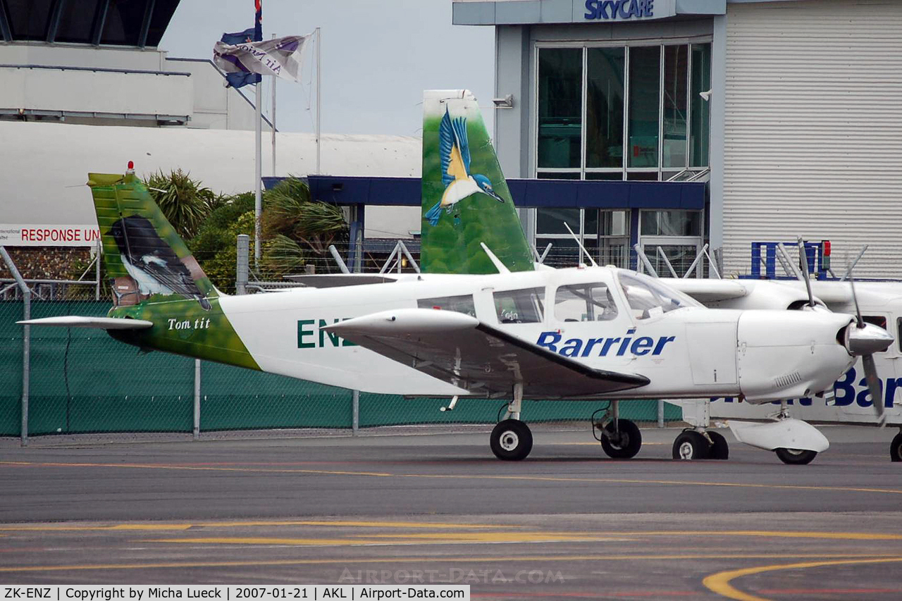 ZK-ENZ, Piper PA-32-260 Cherokee Six Cherokee Six C/N 32-1117, At Auckland