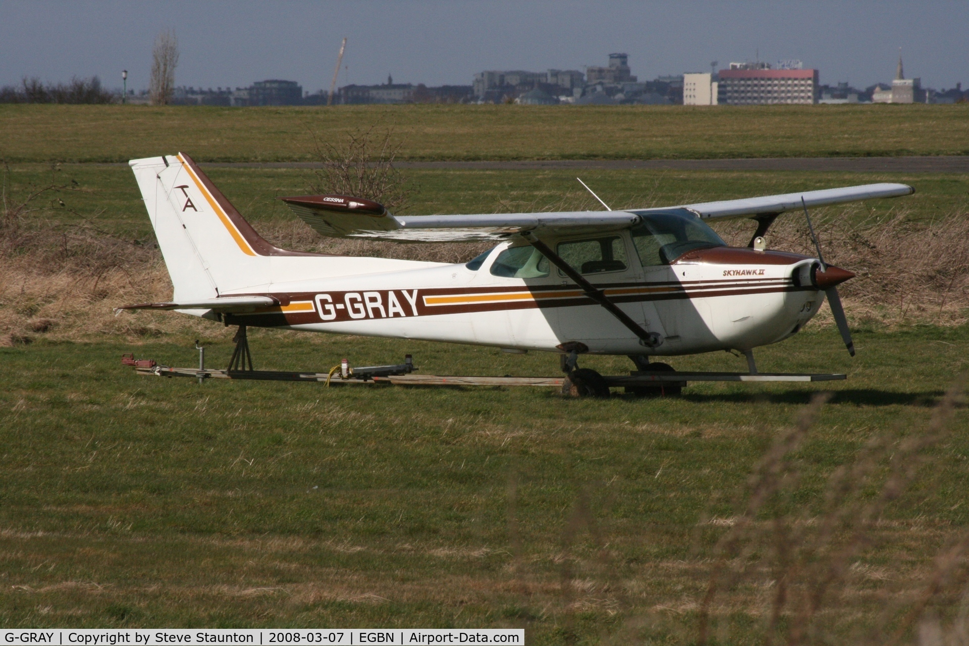 G-GRAY, 1979 Cessna 172N Skyhawk C/N 172-72375, Taken at Nottingham Airport
