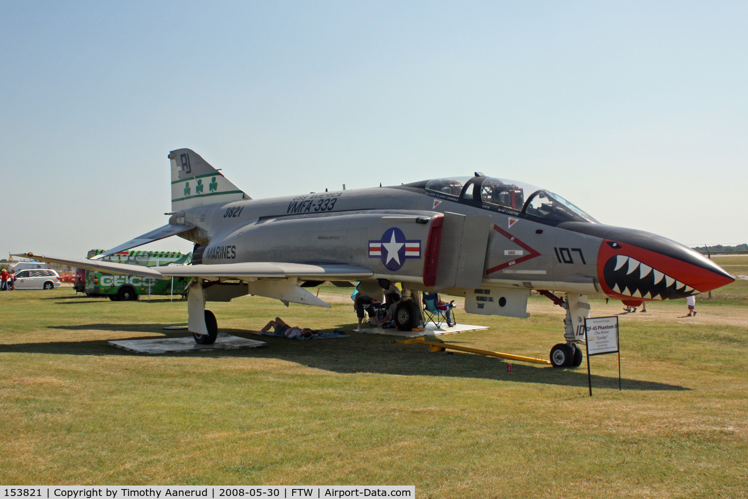 153821, McDonnell QF-4S Phantom II C/N 2135, McDonnell F-4J-30-MC Phantom, converted to QF-4S, Veteran's Memorial Air Park