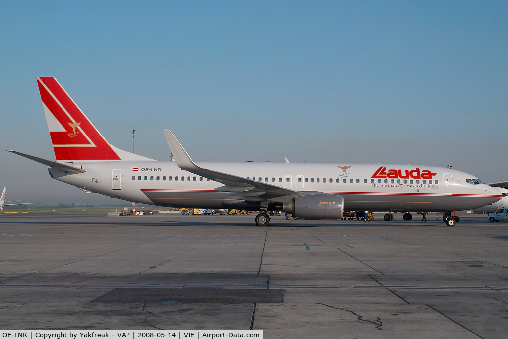 OE-LNR, 2005 Boeing 737-8Z9 C/N 33833, Lauda Air Boeing 737-800