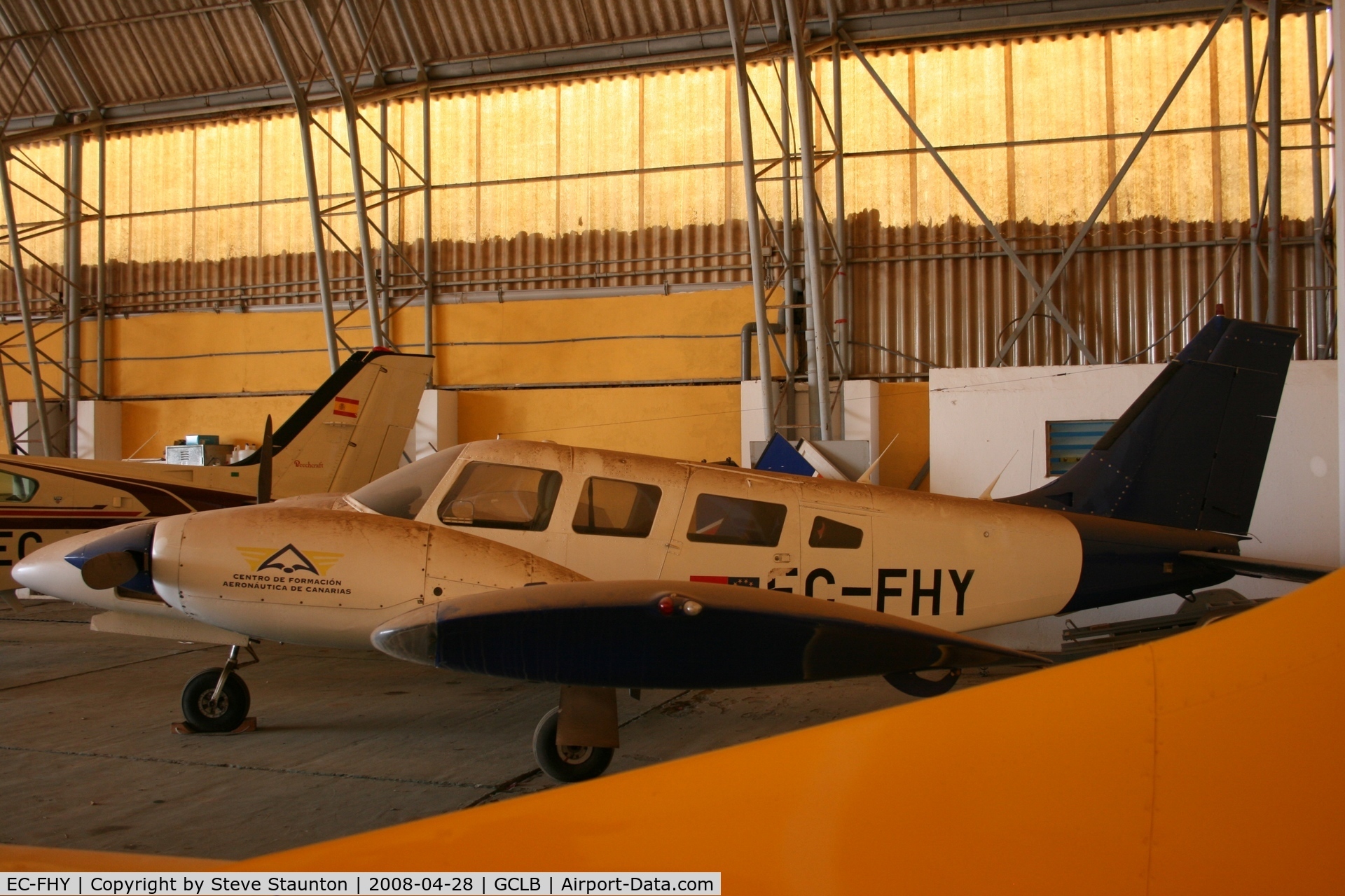 EC-FHY, 1978 Piper PA-34-200T Seneca II C/N 34-7870184, Taken at El Berriel, Gran Canaria.
